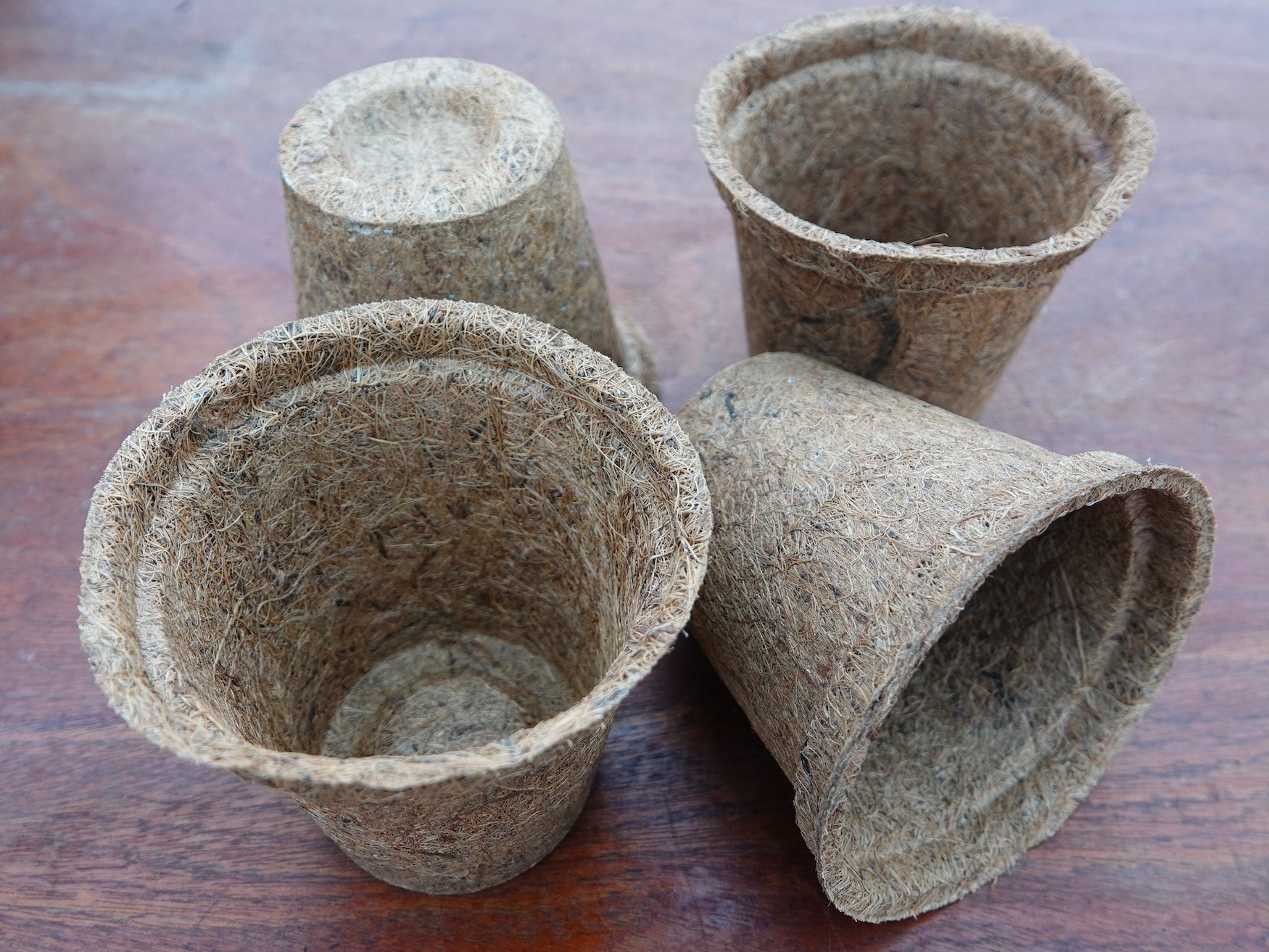 Biodegradable coir pots